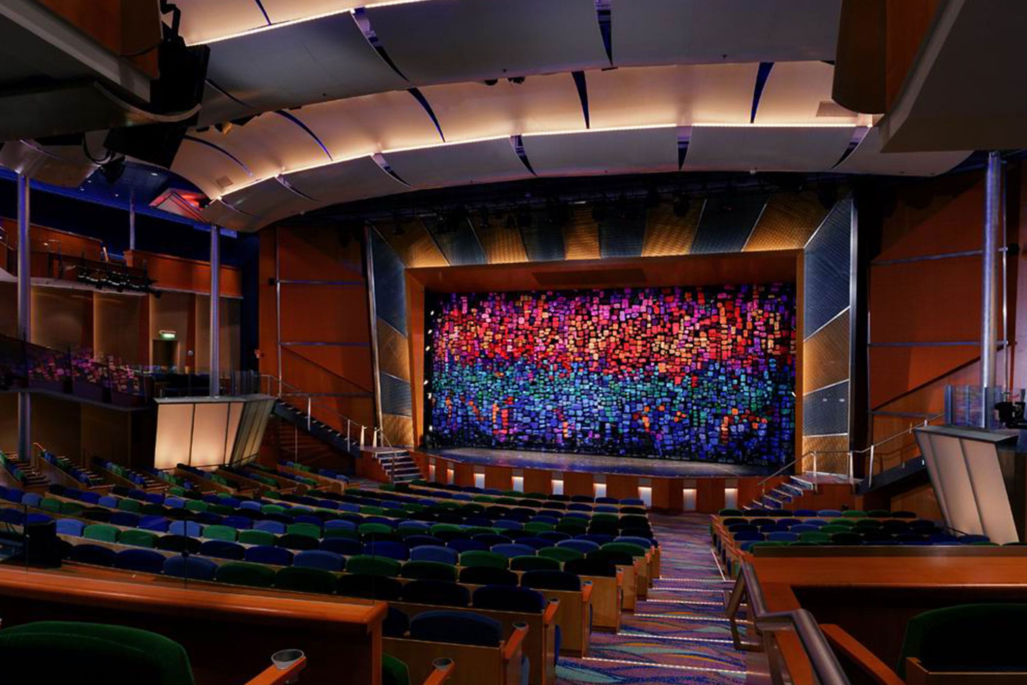 Royal Caribbean International Radiance Of The Seas Aurora Theater Fisher Dachs Associates